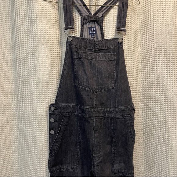GAP Pants - GAP Charcoal Denim Overalls Size M